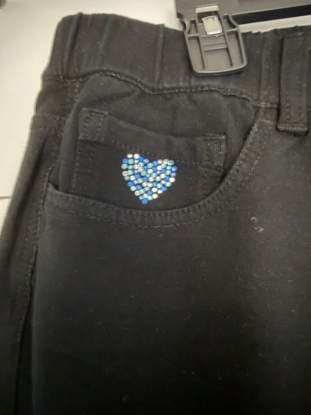 Women's Black Quacker Factory Jeans NWT XL - Picture 4 of 8